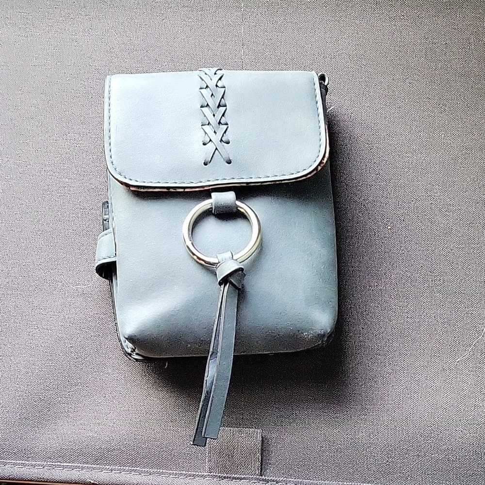 American Eagle Blue Grey Crossbody Bag